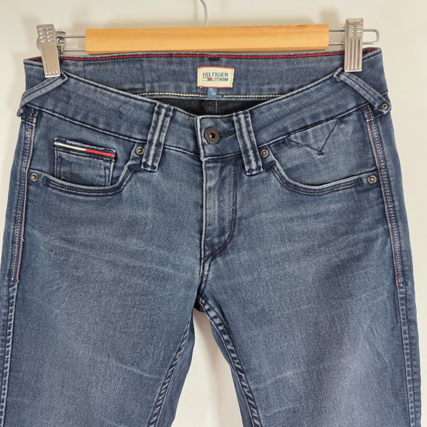 Tommy Hilfiger Skinny Jeans W26 L30 Blue Stretch Women's Denim