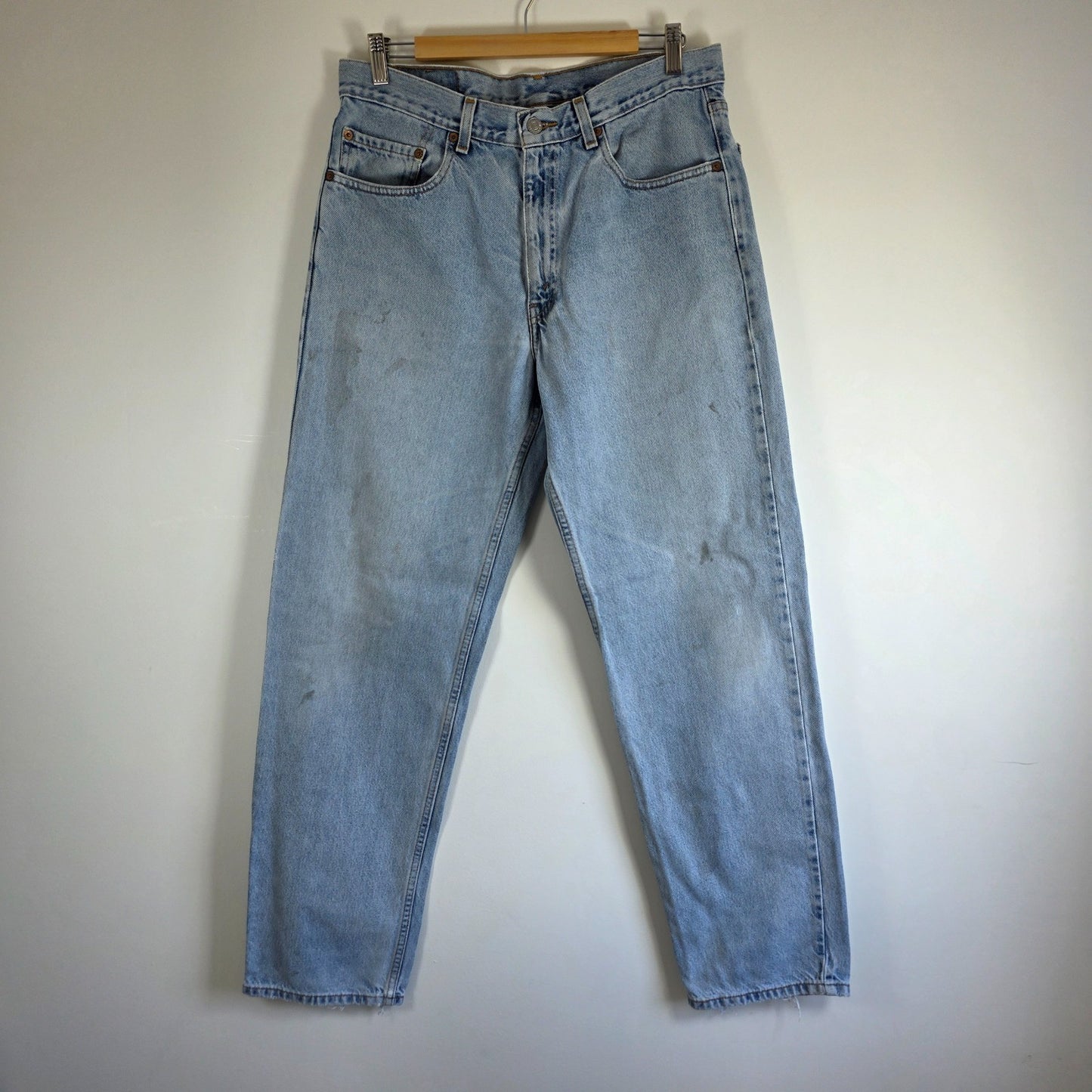Levi’s 550 Jeans W34 L32 Blue Relaxed Fit Denim Men’s Vintage Style