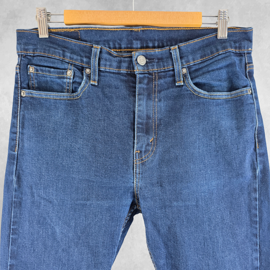 Levi’s 510 Skinny Jeans W33 L32 Blue Stretch Denim Men’s Slim Fit