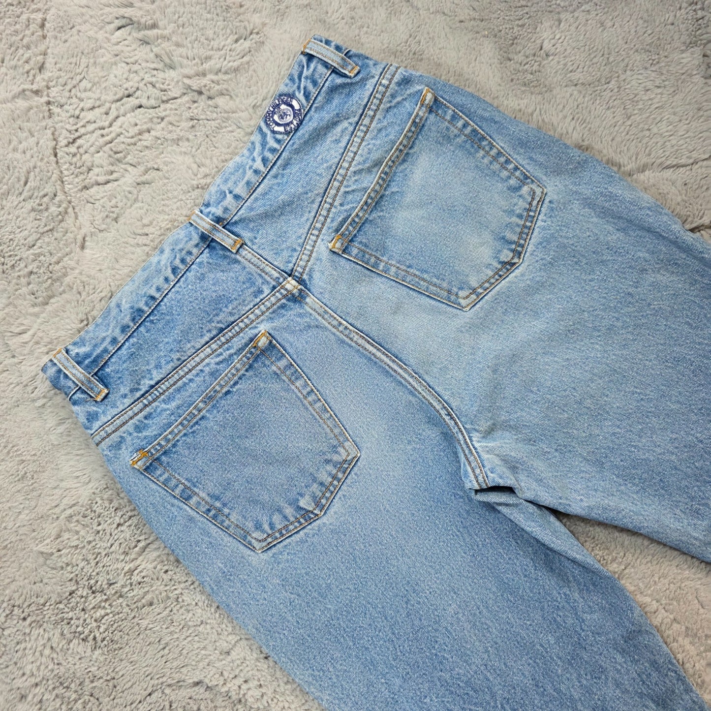 Tommy Hilfiger Vintage Y2K Blue Denim Jeans W32 L34 Made in Macau 100% Cotton