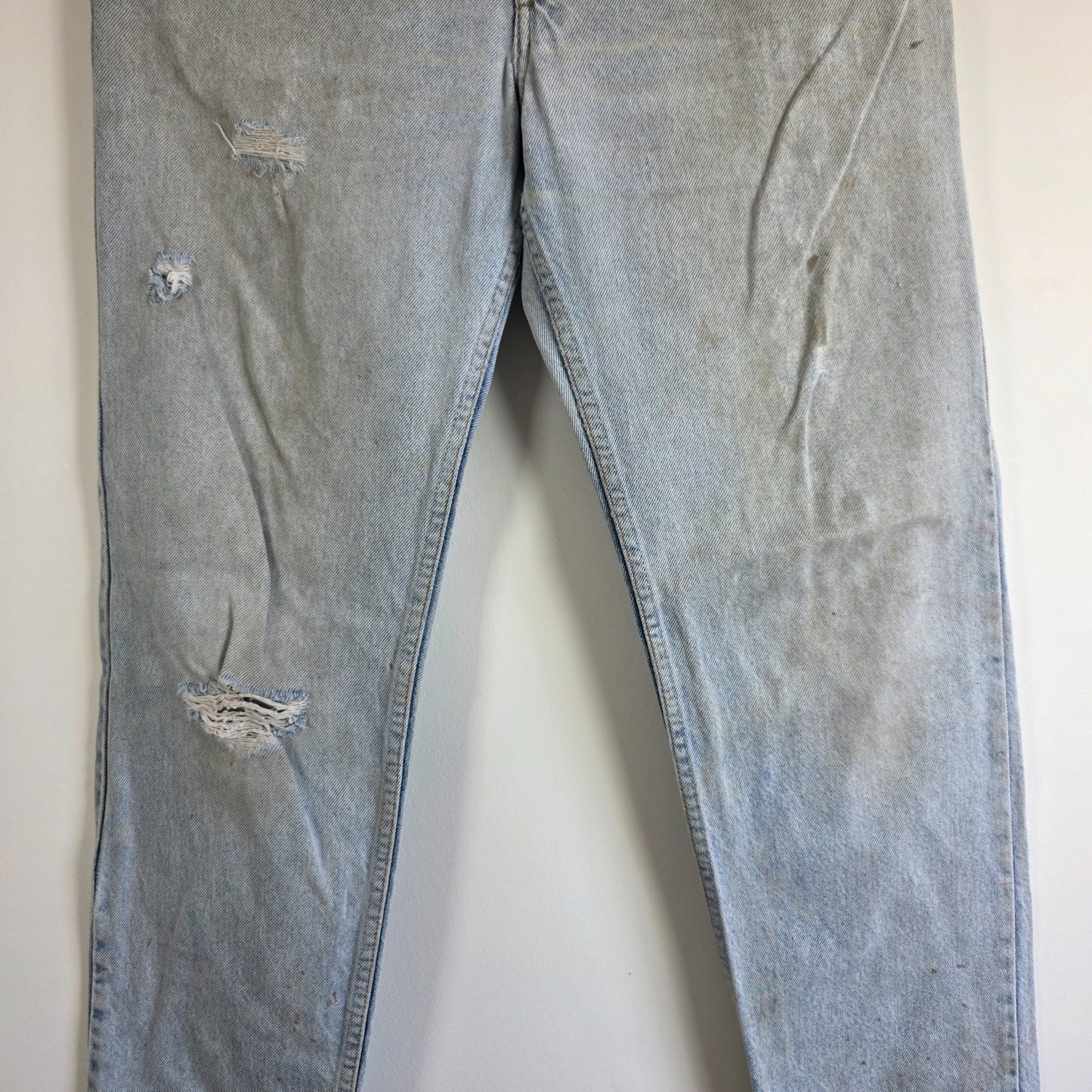 Vintage Levi’s 341 Jeans W32 L32 Distressed Blue Made in Australia 90s Grunge