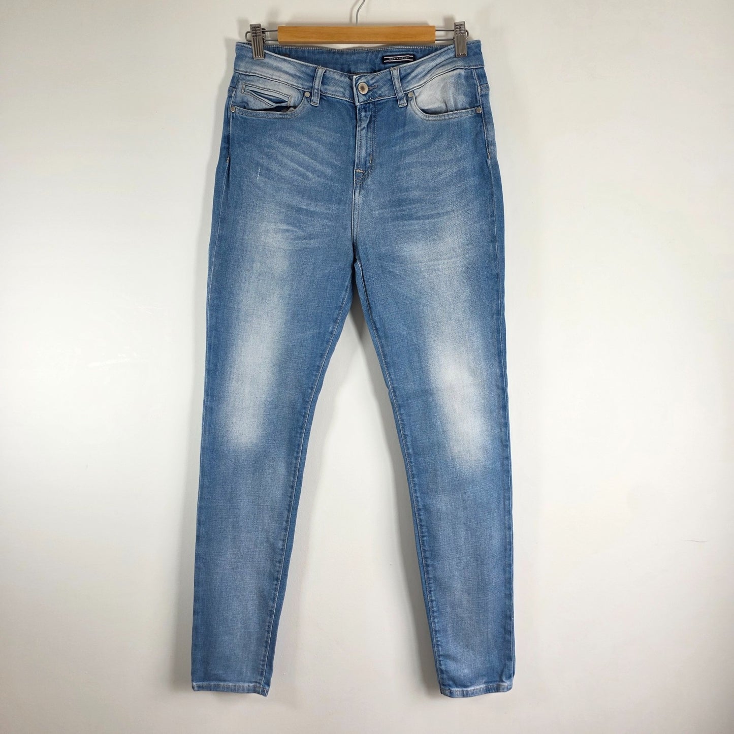 Tommy Hilfiger Queens RW Thirza Jeans W28 L32 (Tag W28 L34) Blue Stretch Women's