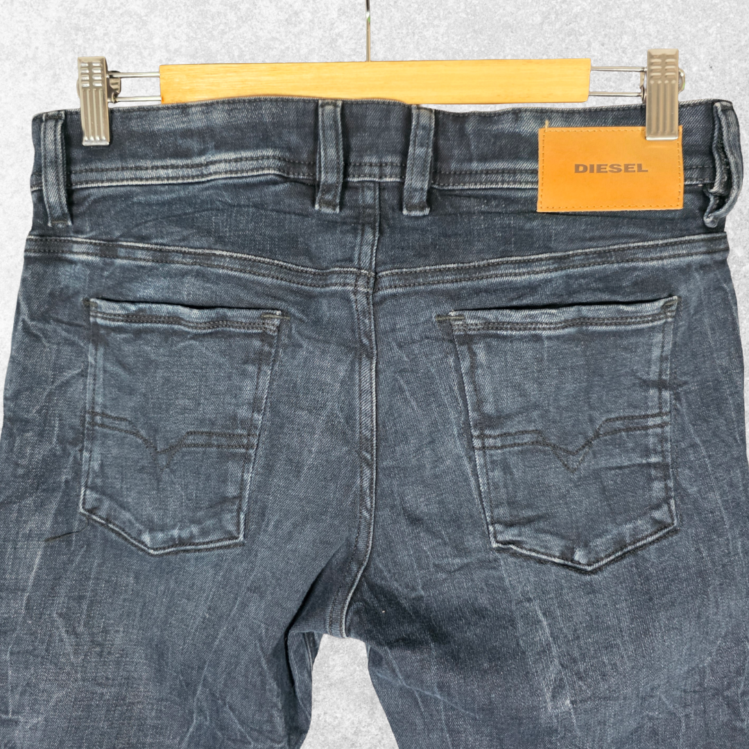Diesel Sleenker Slim Skinny Jeans W30 L30 Blue Stretch Denim Men’s
