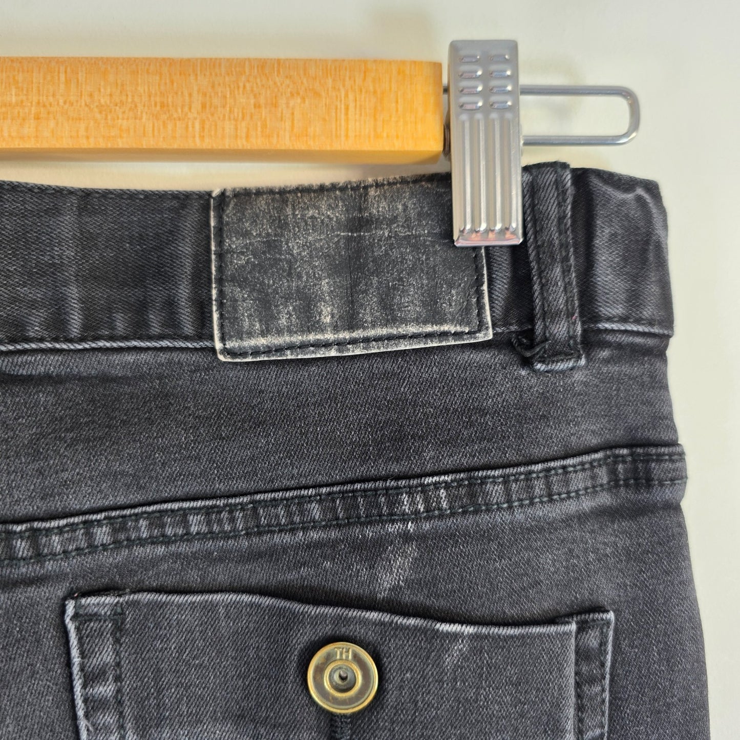 Tommy Hilfiger Rebel Skinny Jeans W28 L28 Women’s Black Stretch Denim