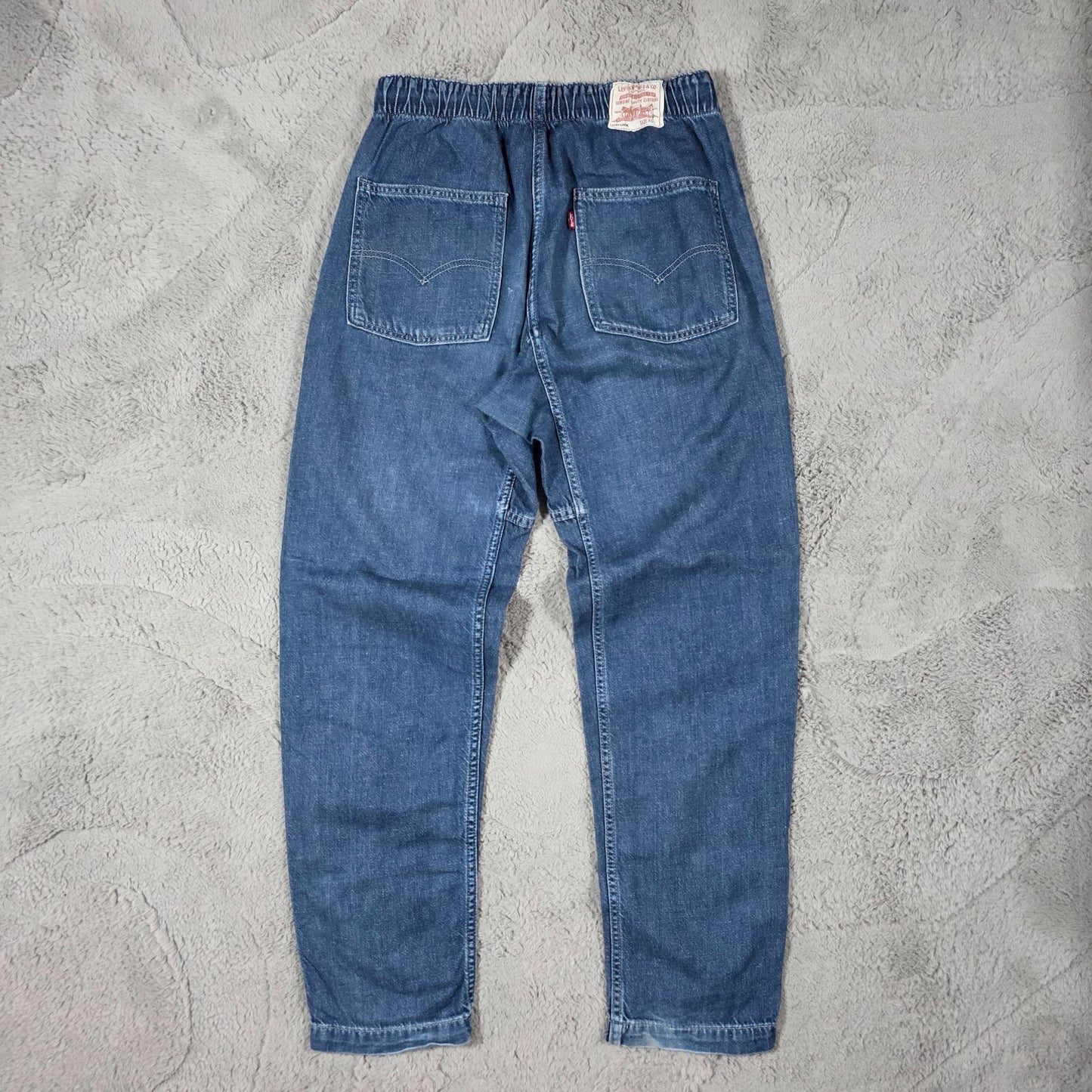 Levi’s Stay Loose Denim Joggers Men’s XS Blue Elasticated Waist