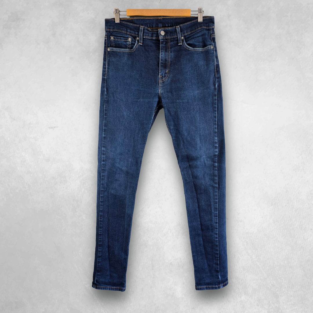 Levi’s 510 Skinny Jeans W33 L32 Blue Stretch Denim Men’s Slim Fit