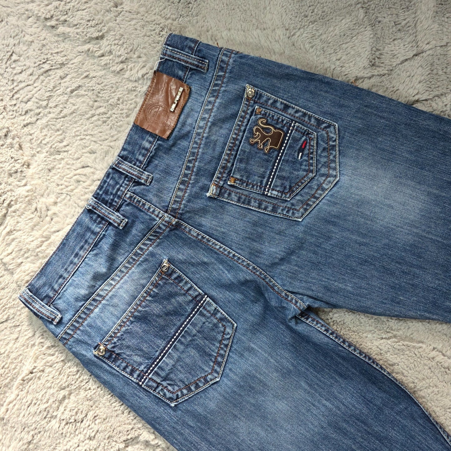 Vintage Y2K Tommy Hilfiger 4416 Jeans W33 Blue Straight Leg Men’s Hilfiger Denim