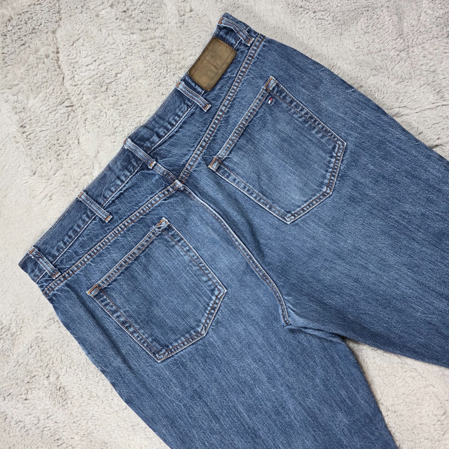 Tommy Hilfiger Straight Leg Jeans Blue W38 L32