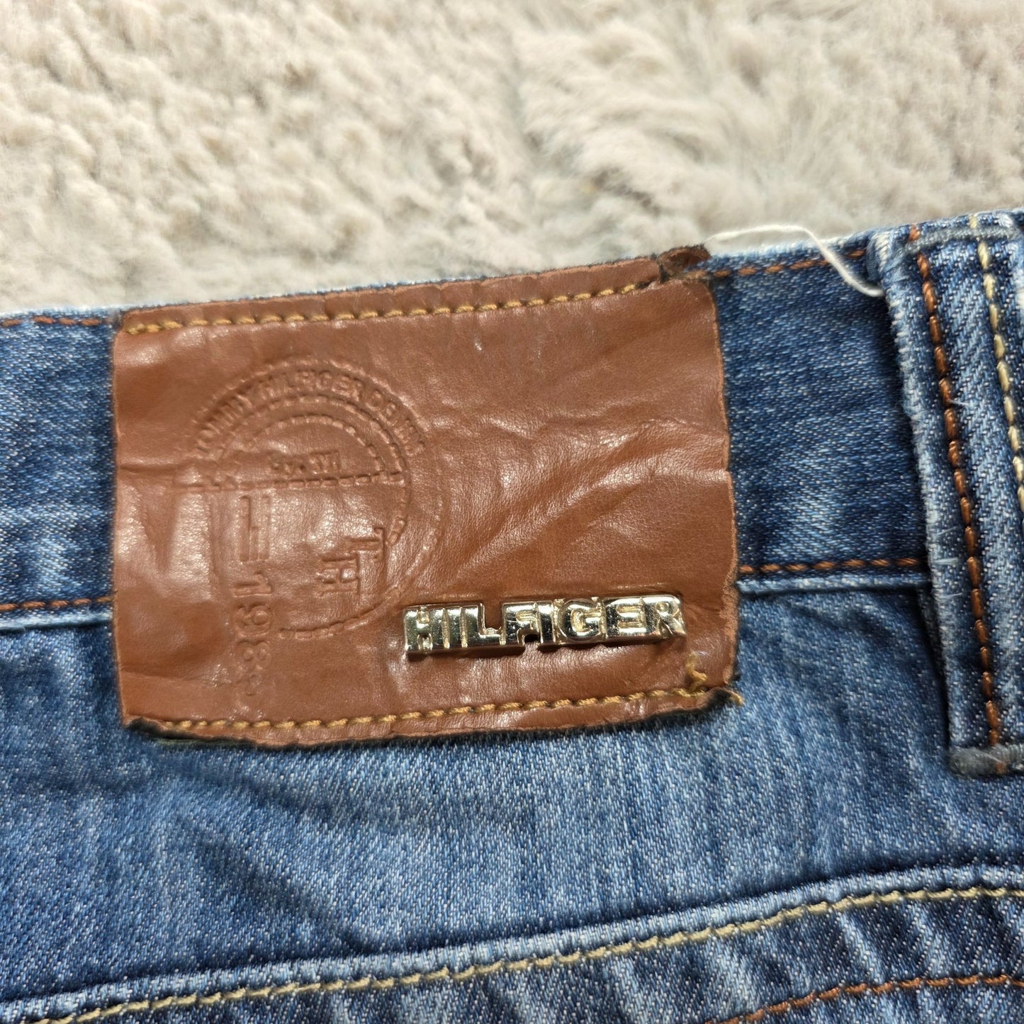 Vintage Y2K Tommy Hilfiger 4416 Jeans W33 Blue Straight Leg Men’s Hilfiger Denim