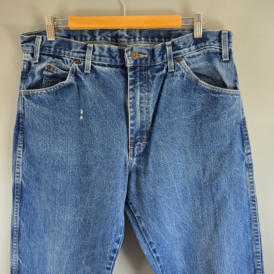 Dickies Carpenter Jeans W36 L34 Blue Workwear Skater Denim Straight Leg Men’s