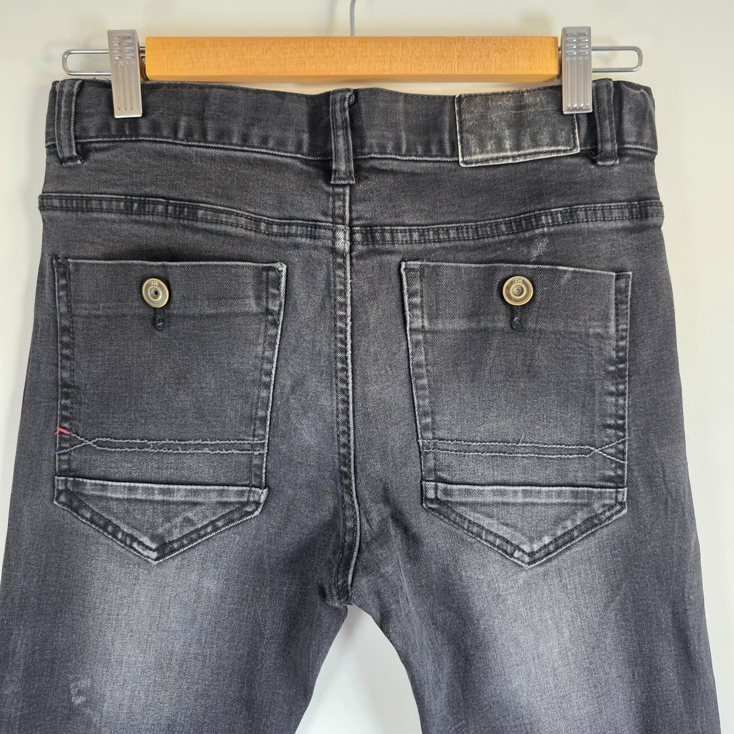 Tommy Hilfiger Rebel Skinny Jeans W28 L28 Women’s Black Stretch Denim