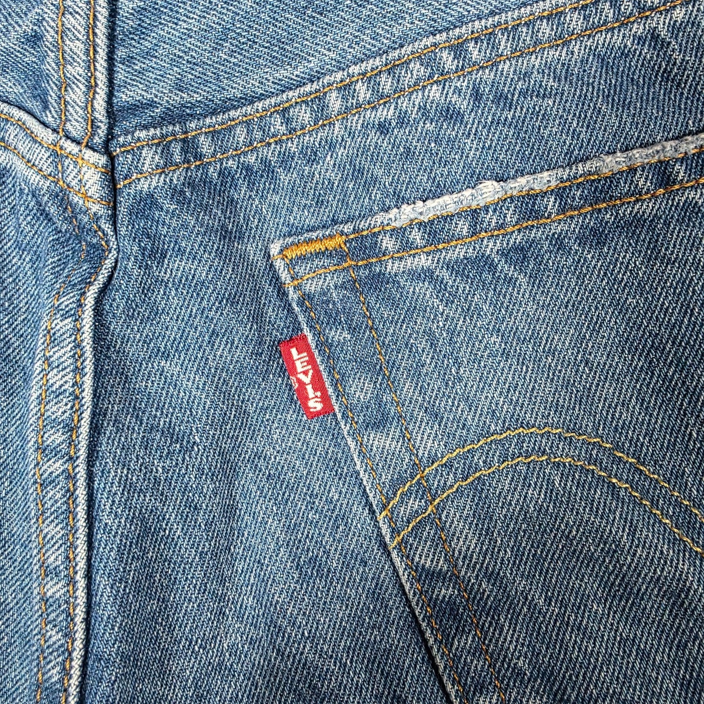 Levi’s 501 Straight Jeans Men’s W27 L30 Blue Denim Button Fly