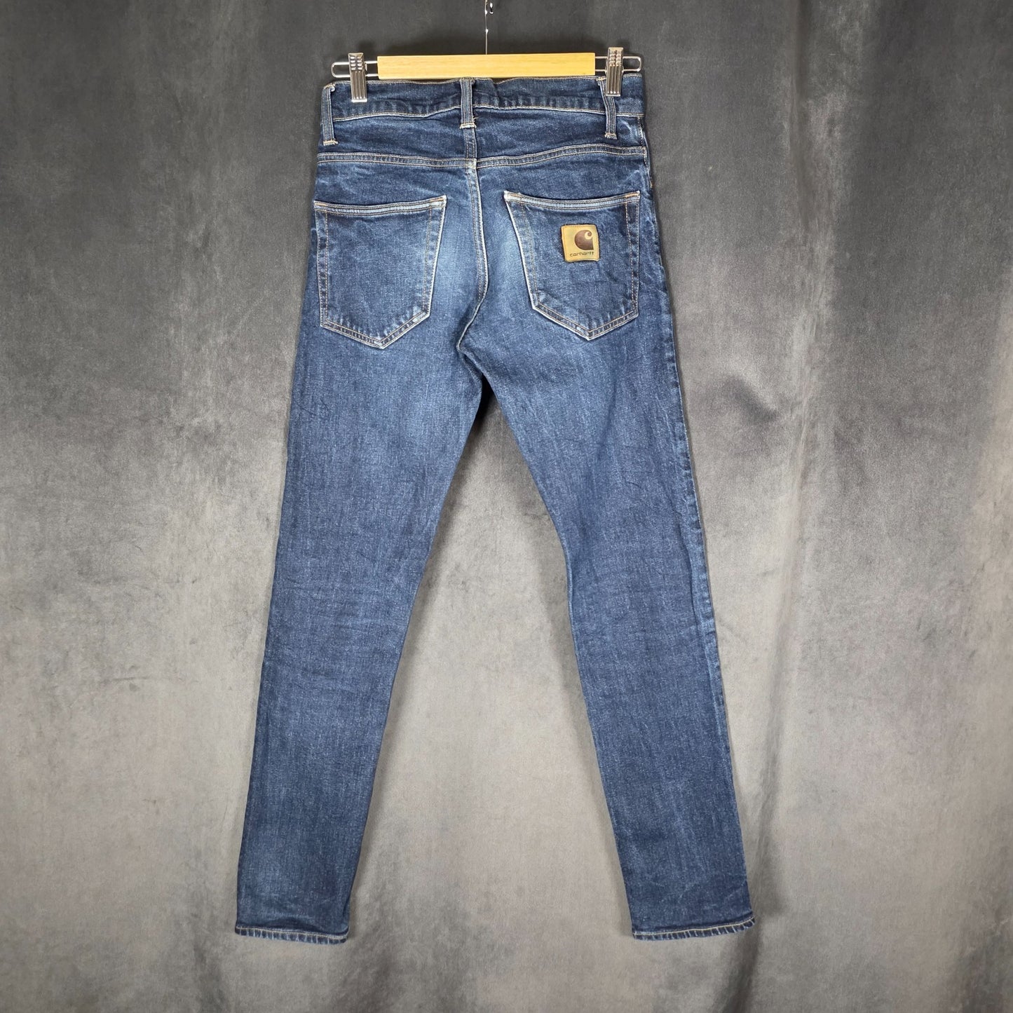 Carhartt WIP Klondike Pant Men’s W28 L32 Blue Slim Fit Denim
