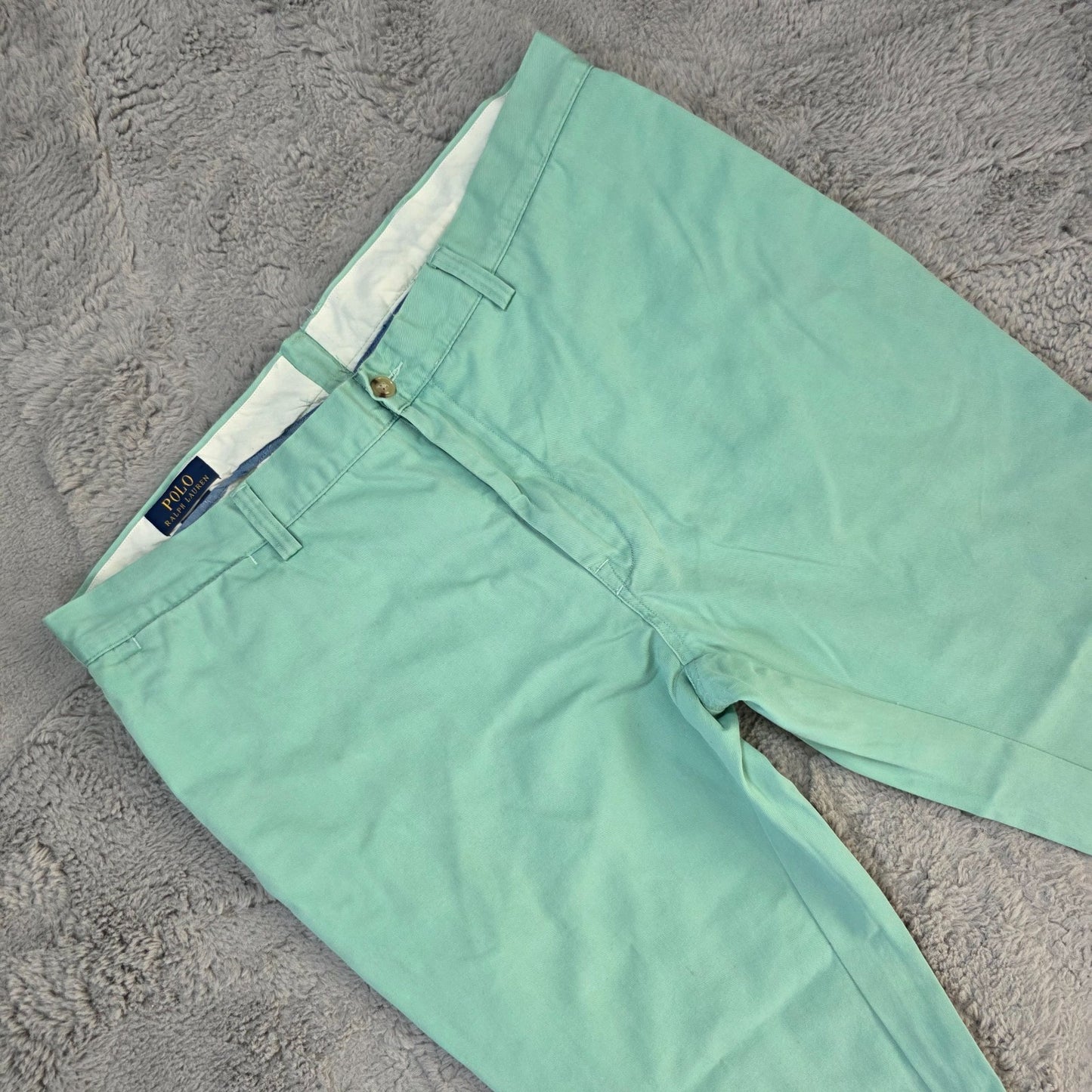 Polo Ralph Lauren Bedford Chino Slim Fit Trousers Green W39 L28 Sri Lanka
