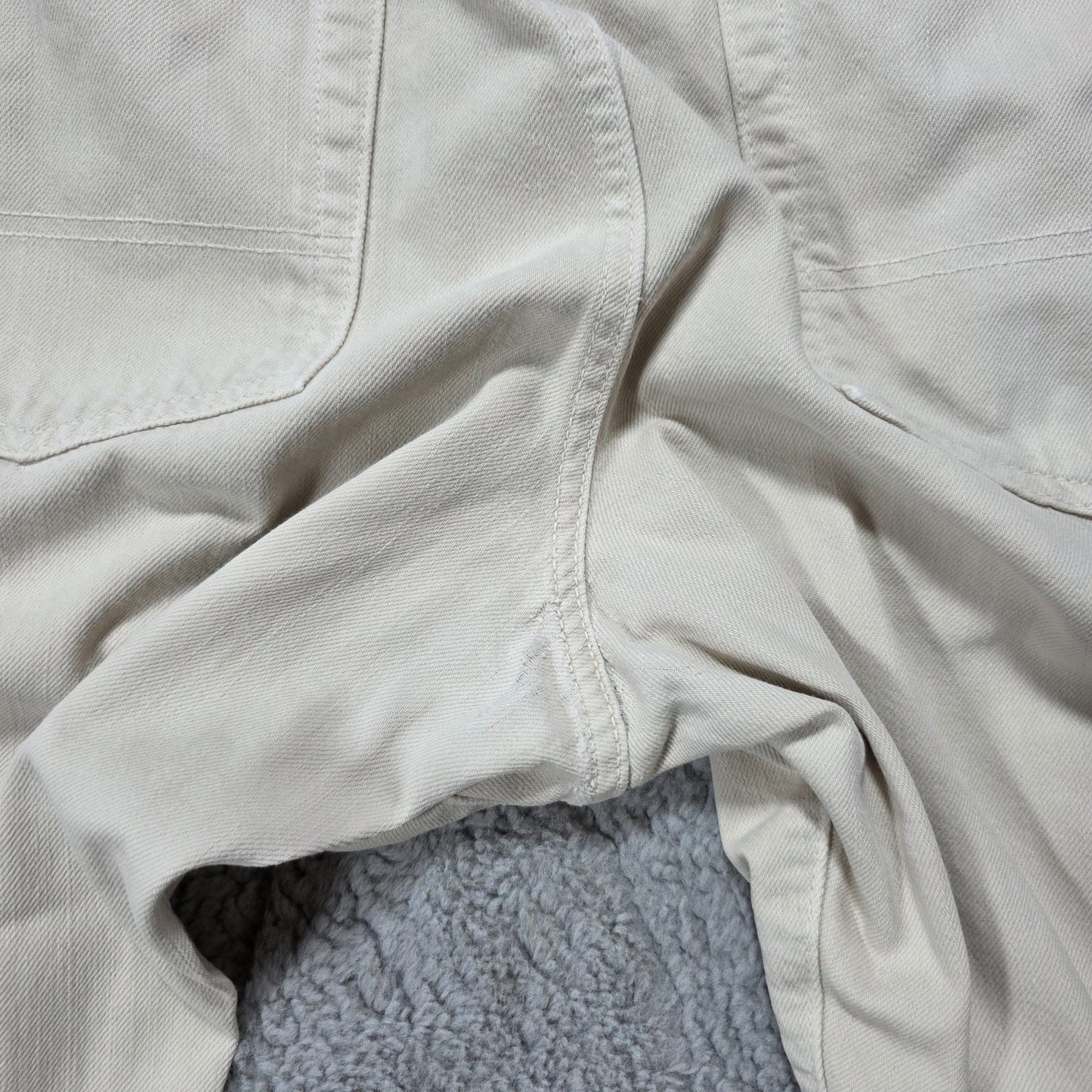 Tommy Hilfiger Beige Straight Fit Jeans Men’s W36 L27 (Adjusted Length)