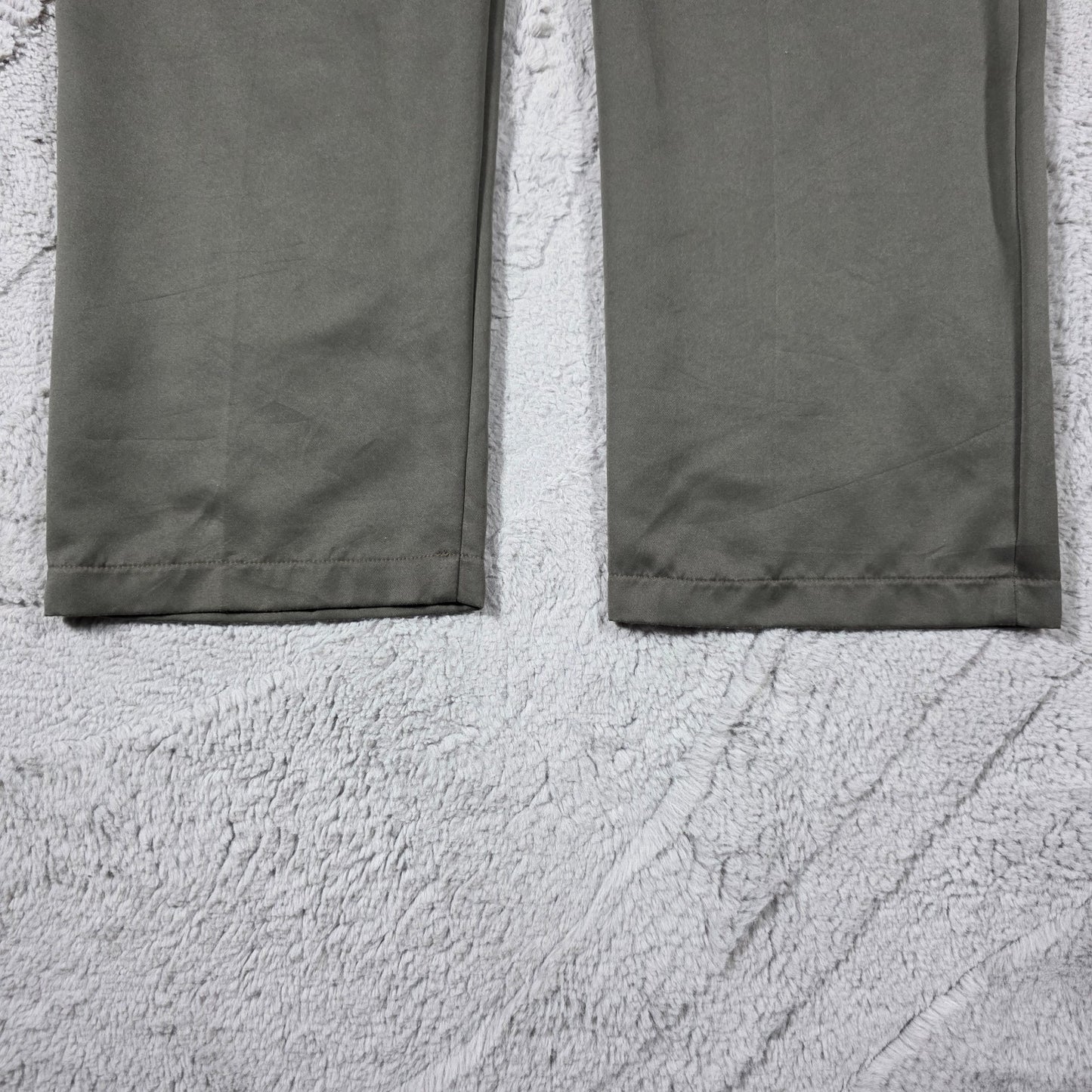 Tommy Hilfiger Pleated Smart Trousers W34 L33 – Grey Straight Fit