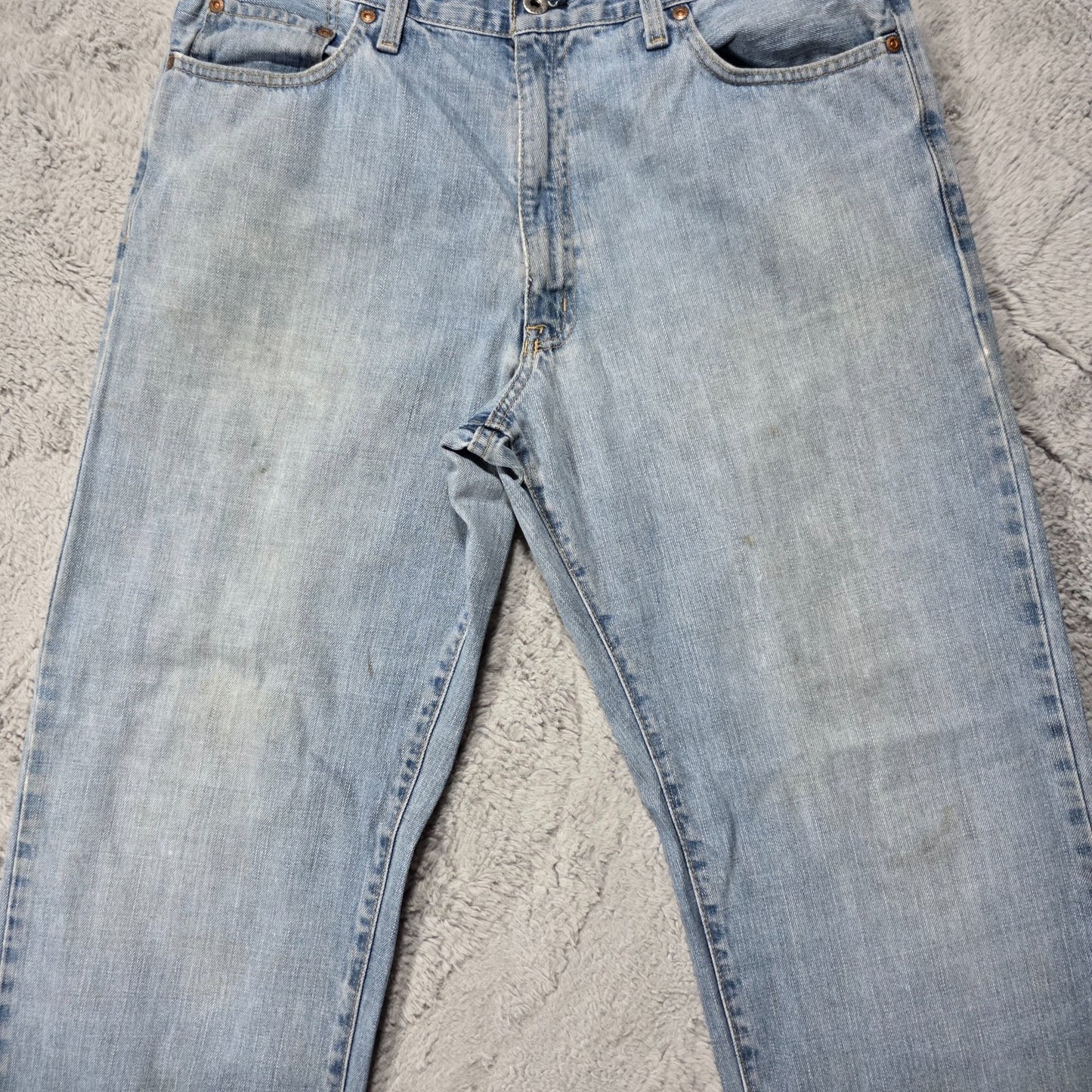 Polo Jeans Co Straight Blue Jeans W34 L32 Made in Mexico Vintage Y2K