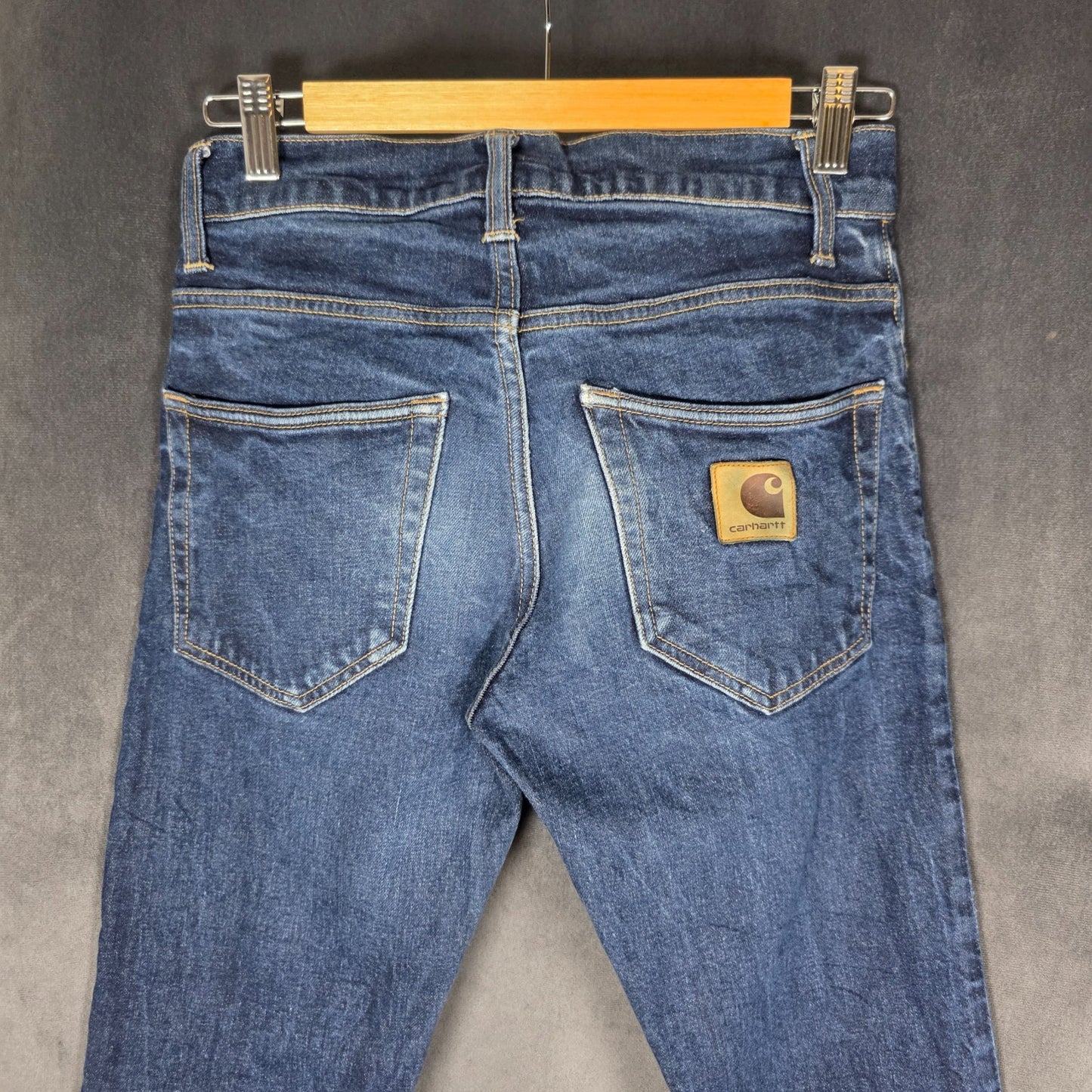 Carhartt WIP Klondike Pant Men’s W28 L32 Blue Slim Fit Denim