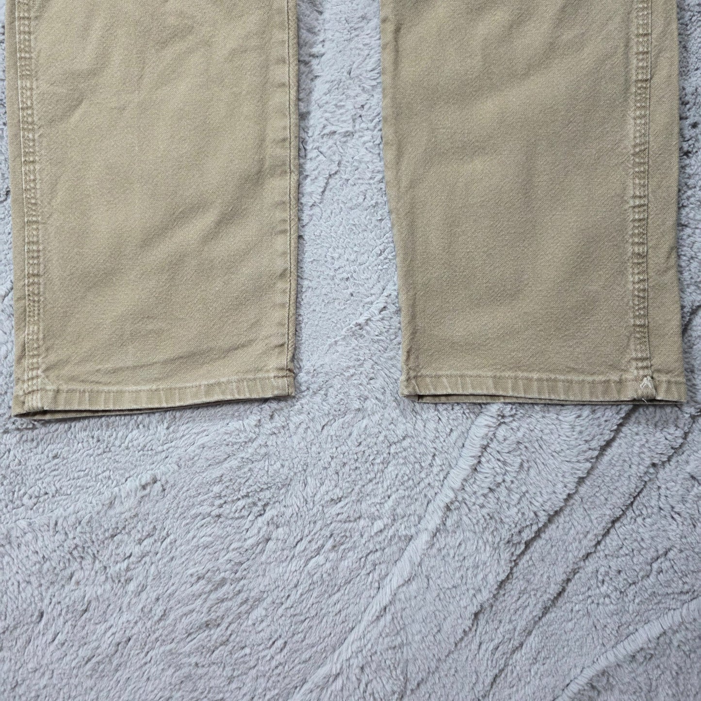 Wrangler Carpenter Jeans Beige Workwear Hammer Loop Utility Pocket W38 L30