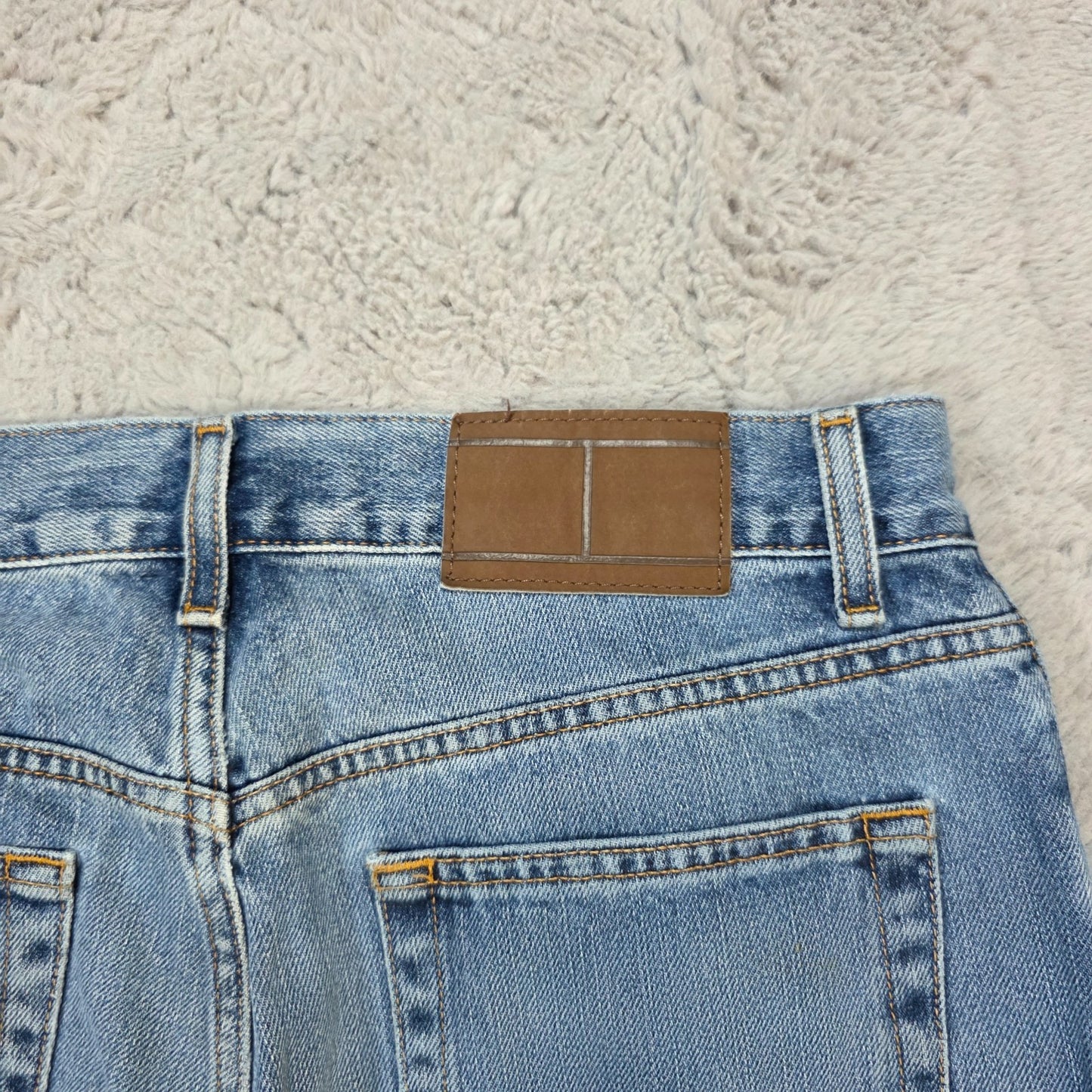 Vintage Y2K Tommy Hilfiger Classic Straight Blue Jeans W32 L32 – Made in Mexico