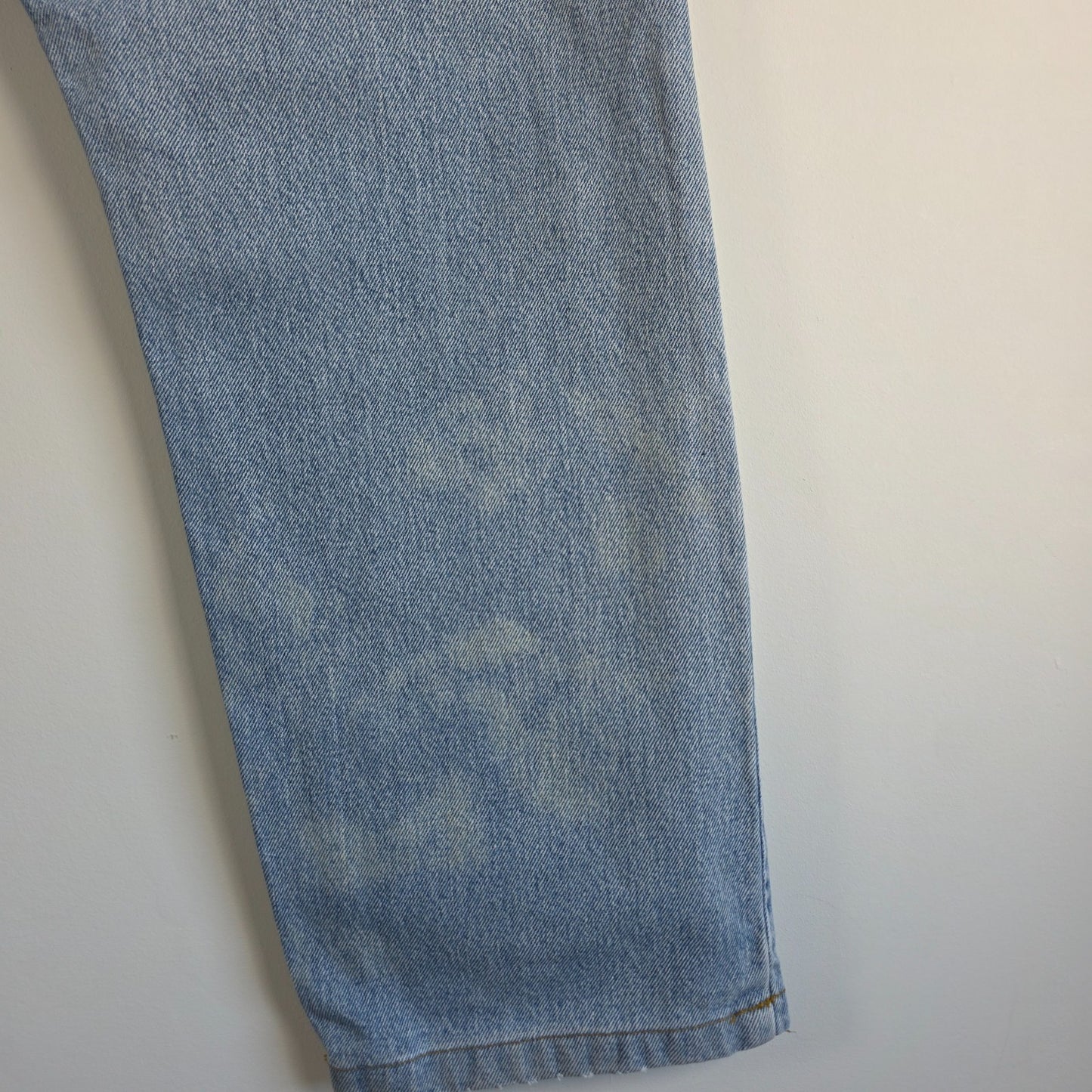 Vintage Levi’s 505 Jeans W34 L28 Blue Straight Leg USA Made Y2K 90s Distressed