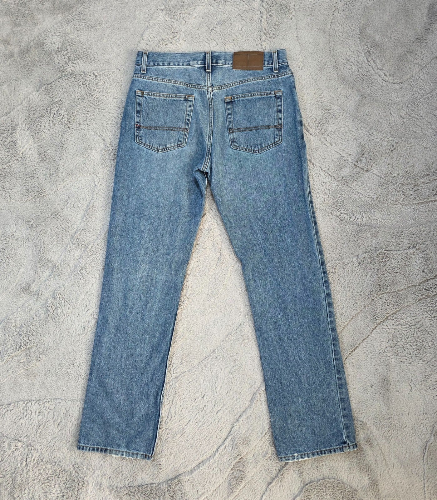 Vintage Y2K Tommy Hilfiger Classic Straight Blue Jeans W32 L32 – Made in Mexico