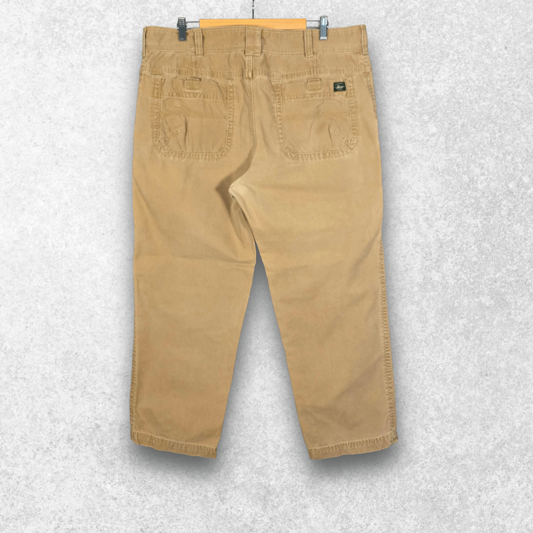 G.H. Bass Carpenter Trousers W40 L28.5 (W40 L30 Tag) Relaxed Beige Men’s