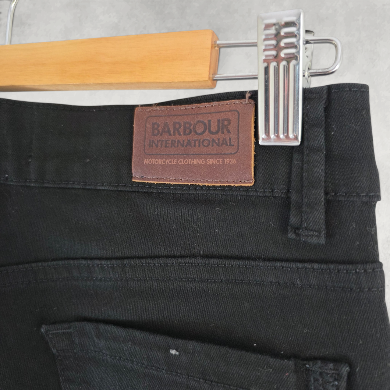 Barbour International Womens Black Superskinny High Waisted Jeans W30 L29