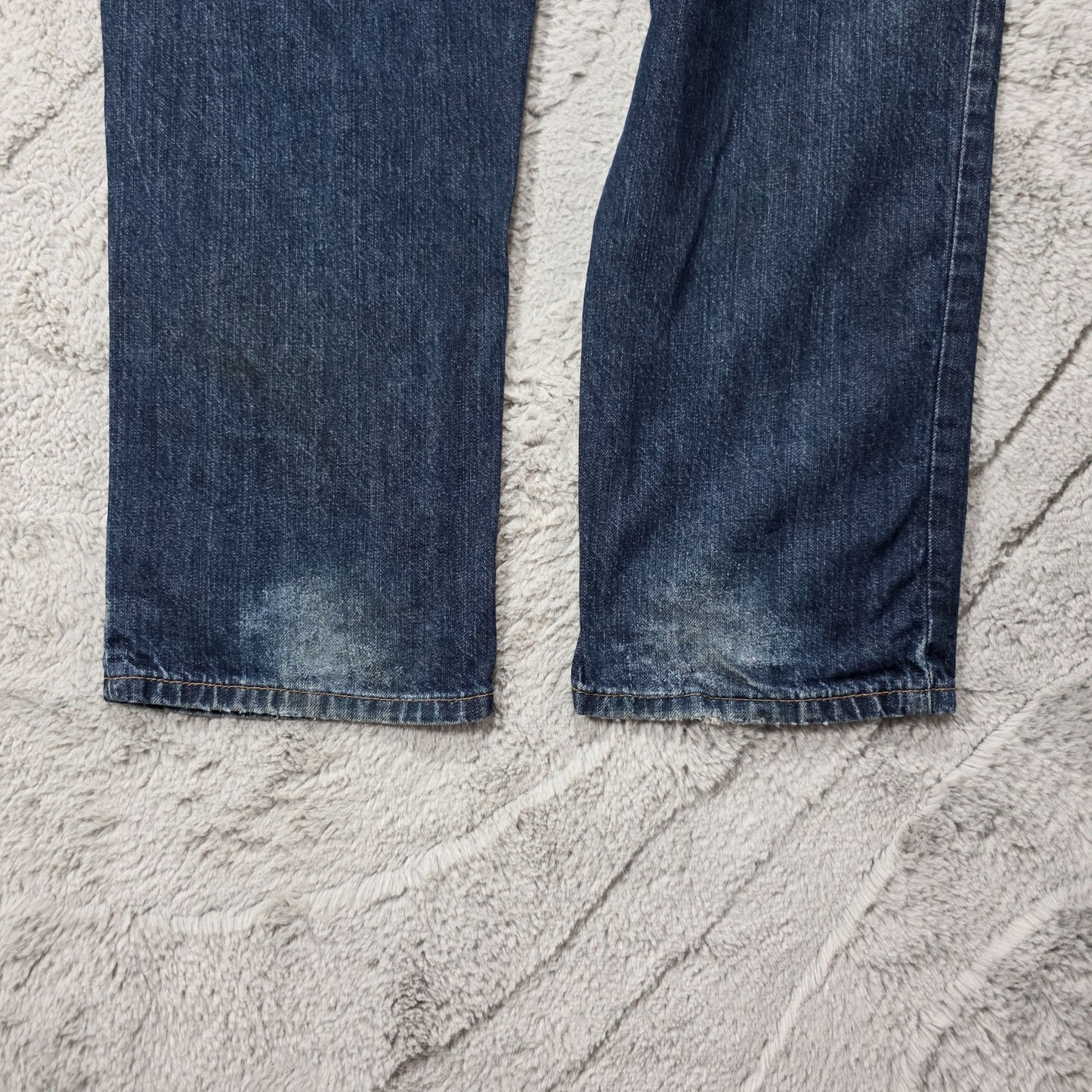 Tommy Hilfiger Classic Straight Blue Denim Jeans W34 L30 Made in Mexico