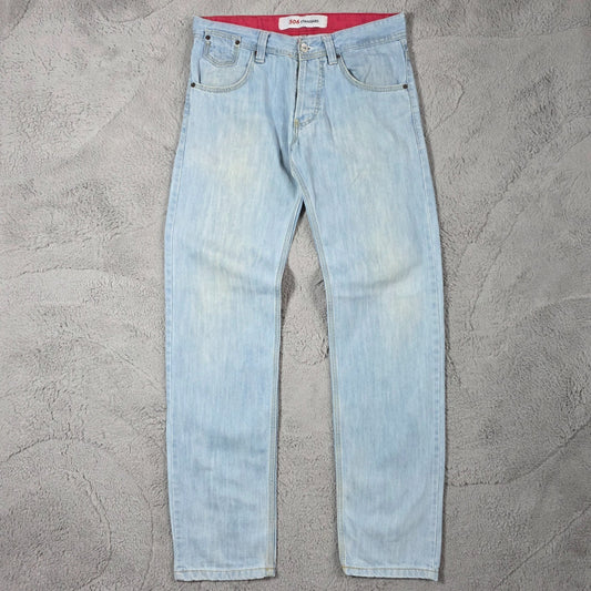 Levi’s 506 Vintage Mens Blue Jeans W29 L34 Fits W32 Made in USA Denim