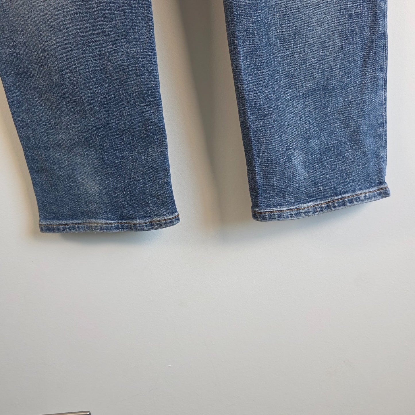 Tommy Hilfiger Denton Jeans W34 L32 Blue Straight Fit Stretch Men's Denim