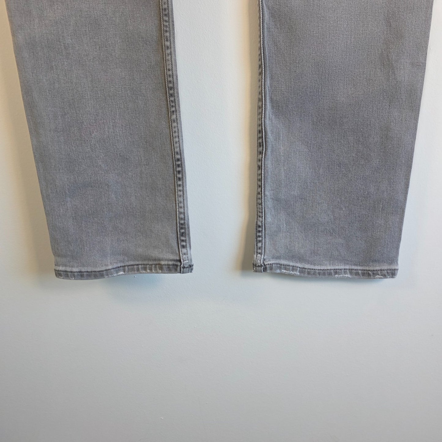 Tommy Hilfiger Mercer Jeans W32 L32 Grey Straight Fit Stretch Men's Denim