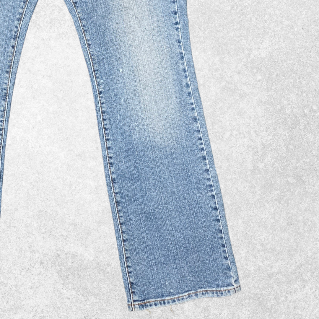 Levi’s 545 Low Bootcut Jeans W33 L32 Blue Stretch Women’s 12M Y2K