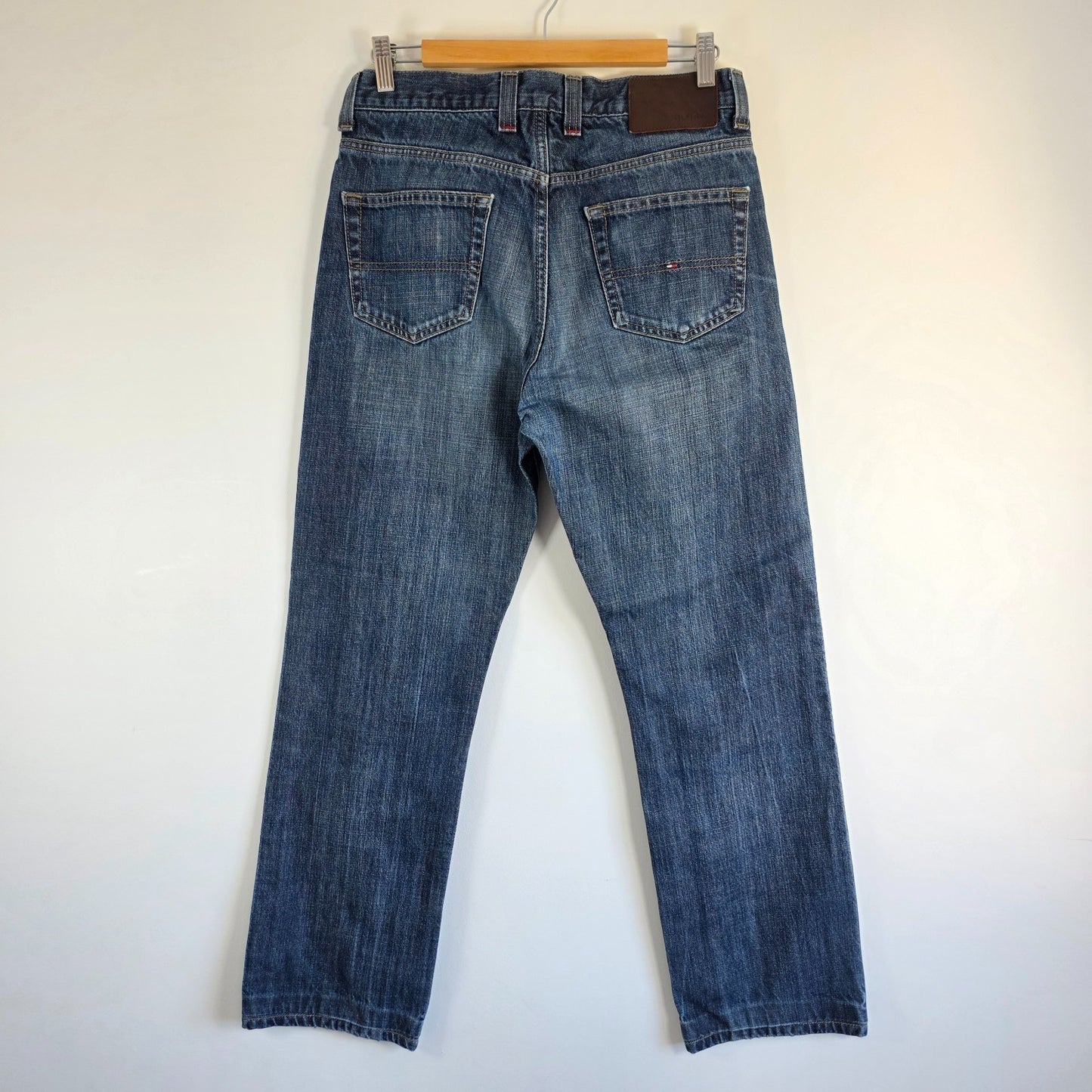 Tommy Hilfiger Madison Jeans Men's W31 L30 Blue Straight Fit Denim