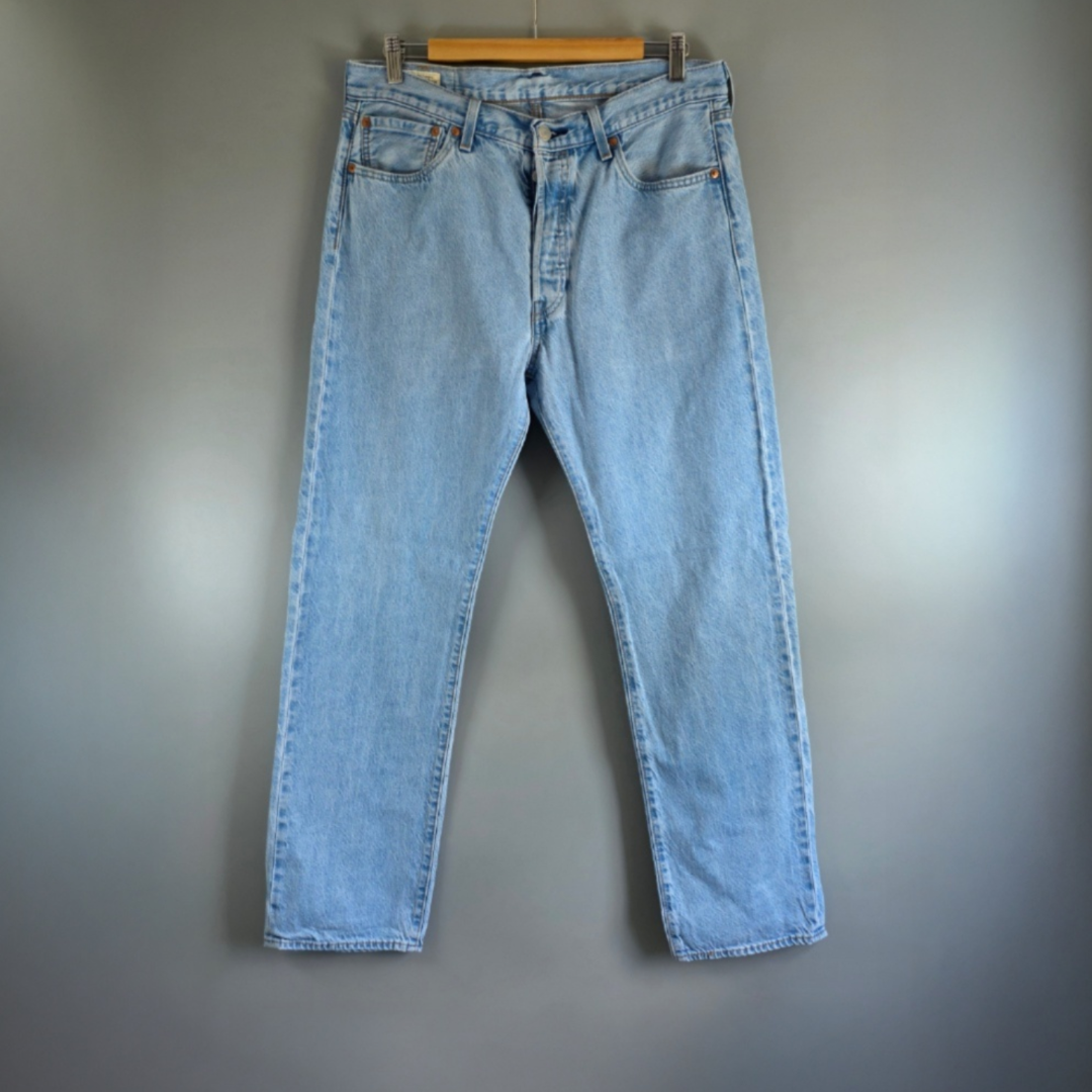 Levi’s 501 Jeans W33 L31 (W34 L32 Tagged) Blue Vintage Wash Straight Leg Men’s