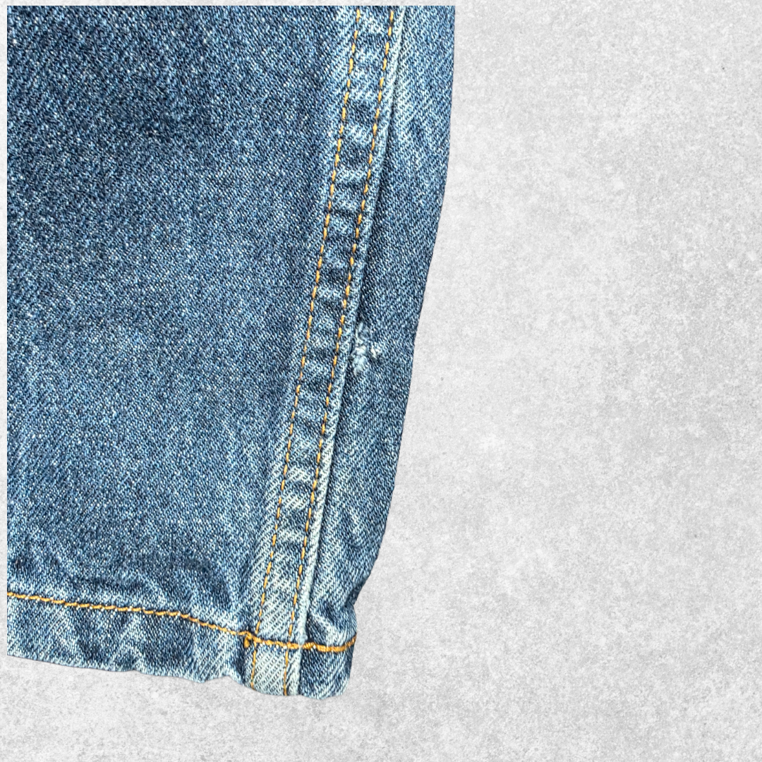 Vintage Calvin Klein Jeans Easy Fit W31 L33 Straight Blue Y2K Denim Men’s