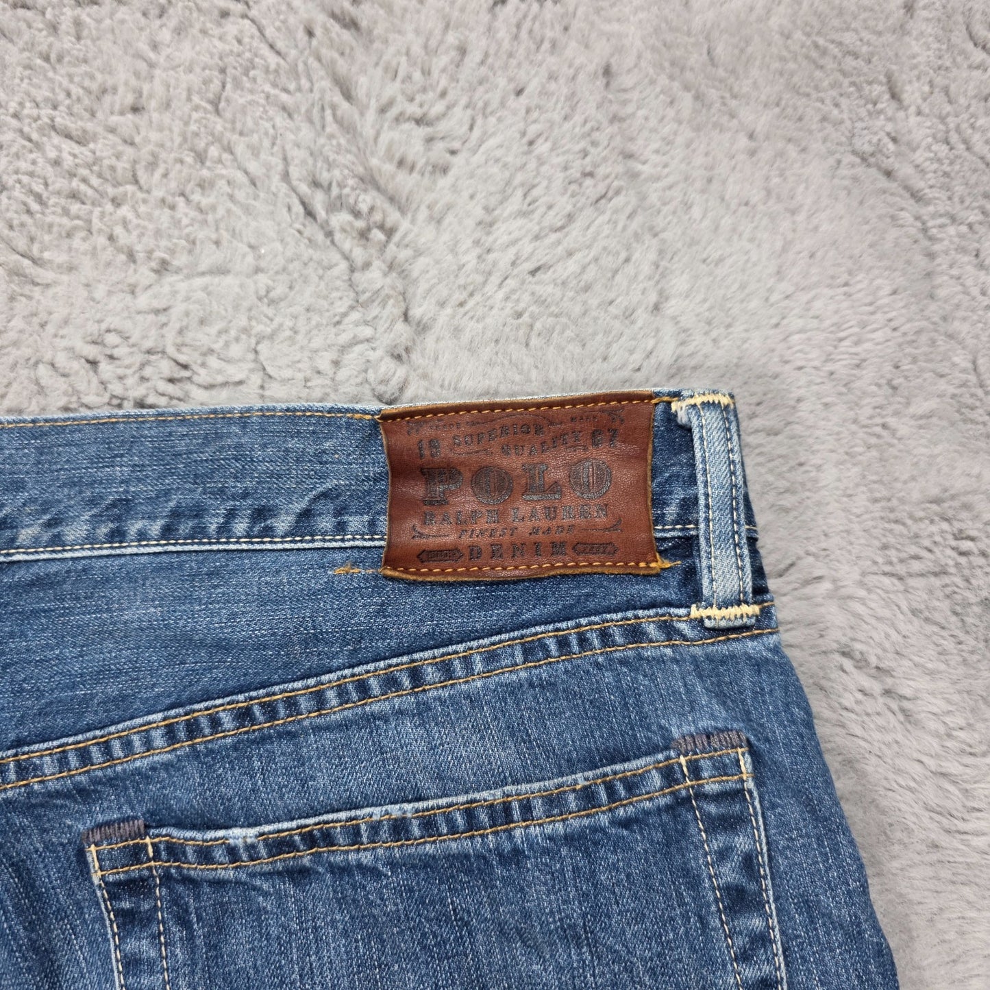 Polo Ralph Lauren 867 Classic Straight Jeans W36 L30 (Actual W38 L29)