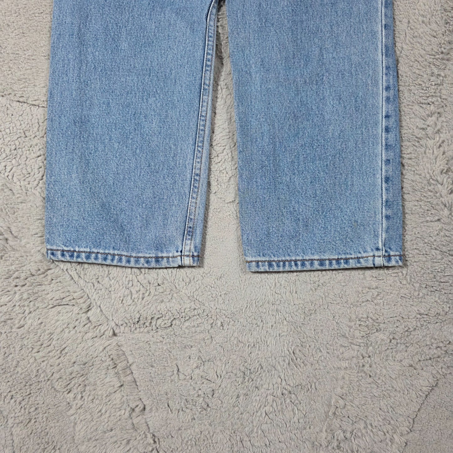 Levi’s 550 Womens Blue Jeans W25 L27 Relaxed Fit Straight Leg Denim