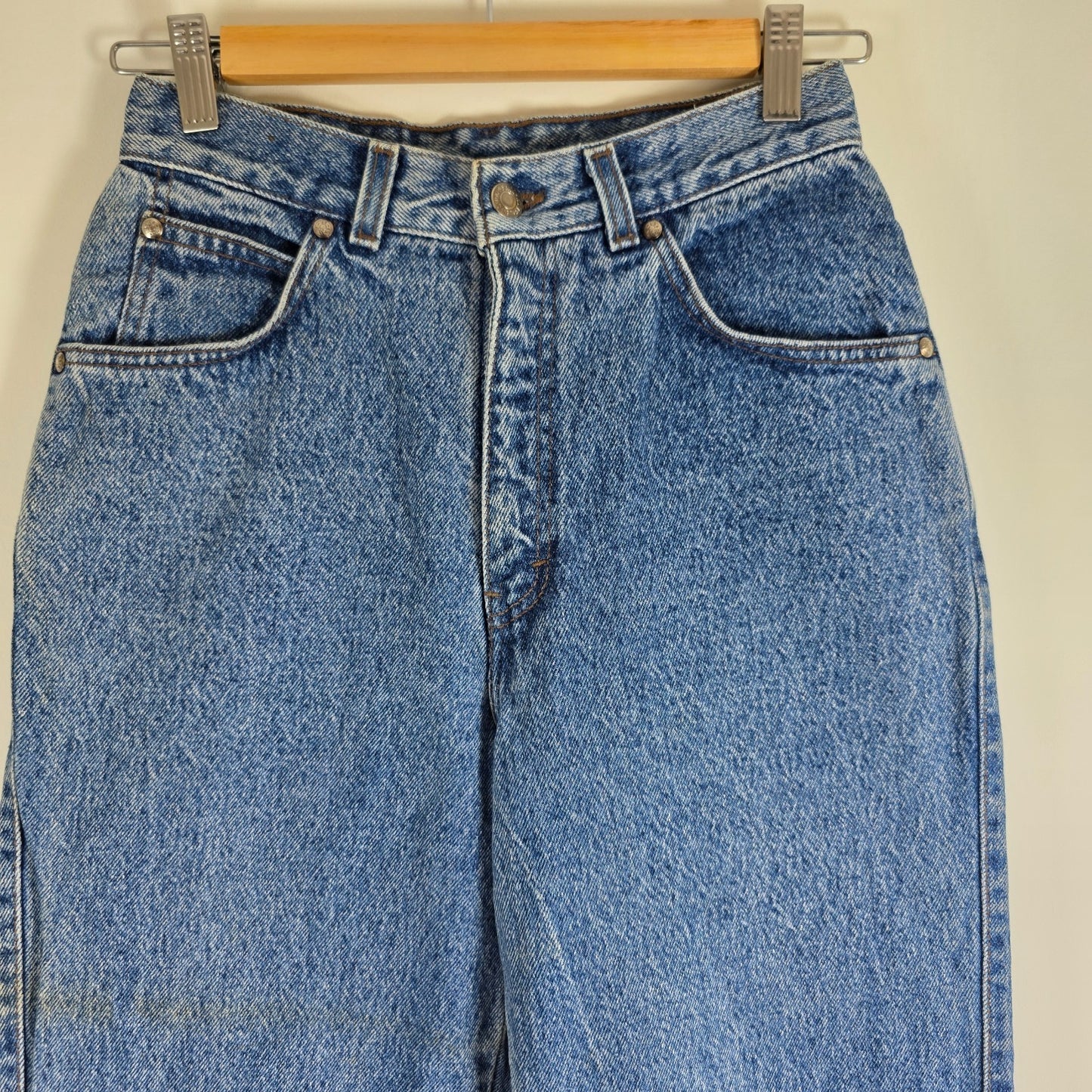 Levi’s Silver Tab 573 Jeans Women’s W24 L31 Blue USA Made Vintage Denim