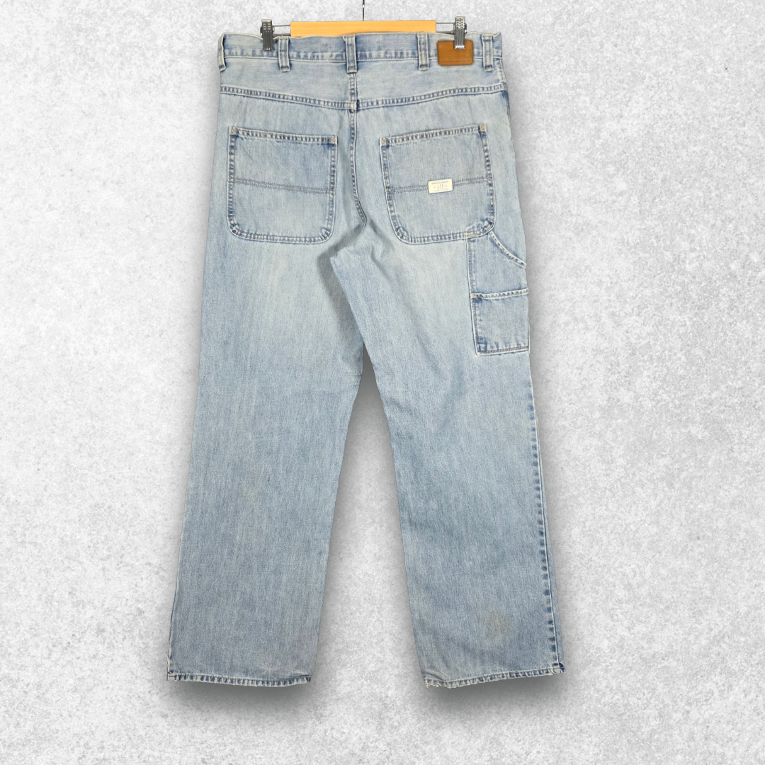 Gap Carpenter Jeans W36 L33 (W36 L34 Tag) Relaxed Fit Blue Men’s