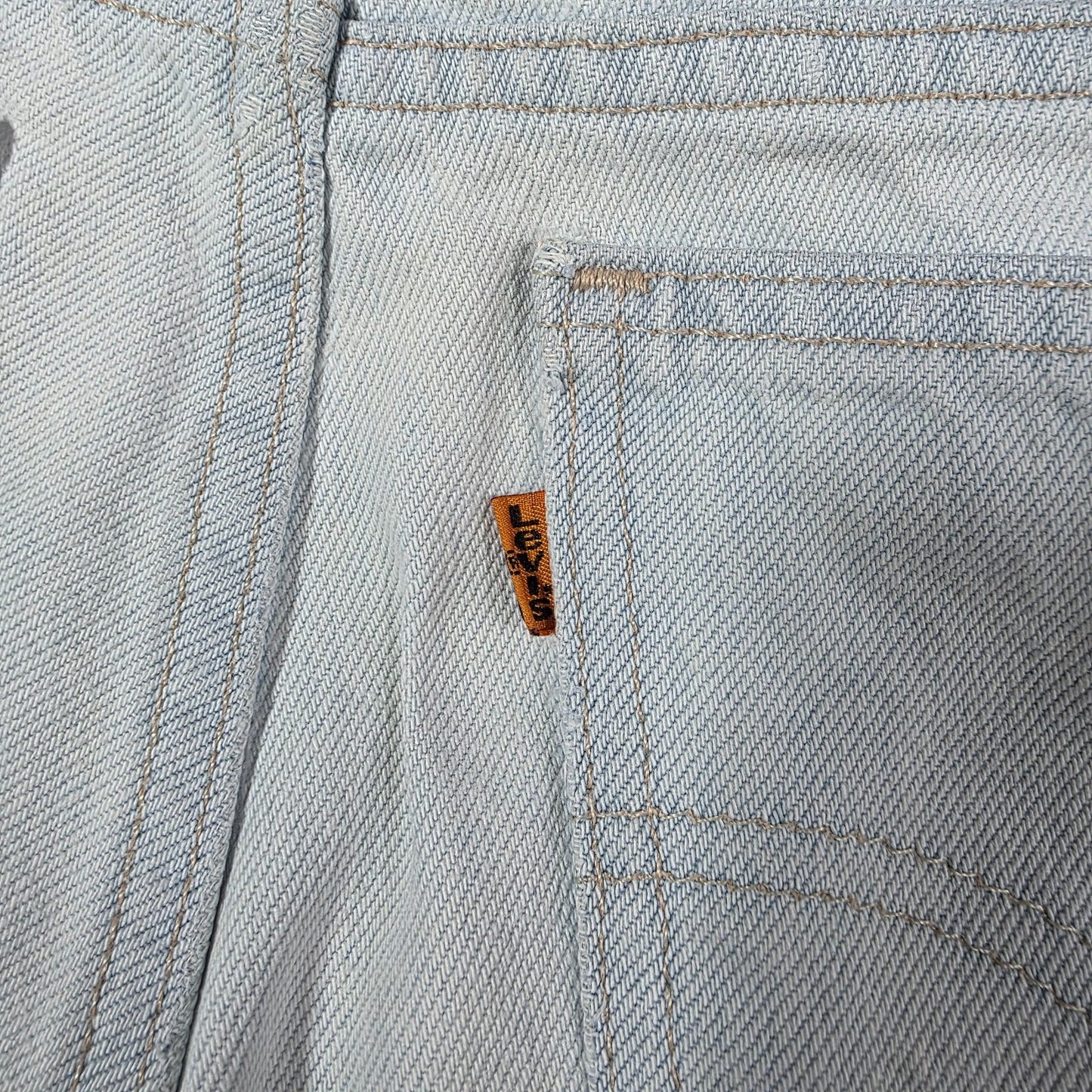 Vintage Levi’s 550 Orange Tab Jeans W36 L34 Fits W34 Made in USA