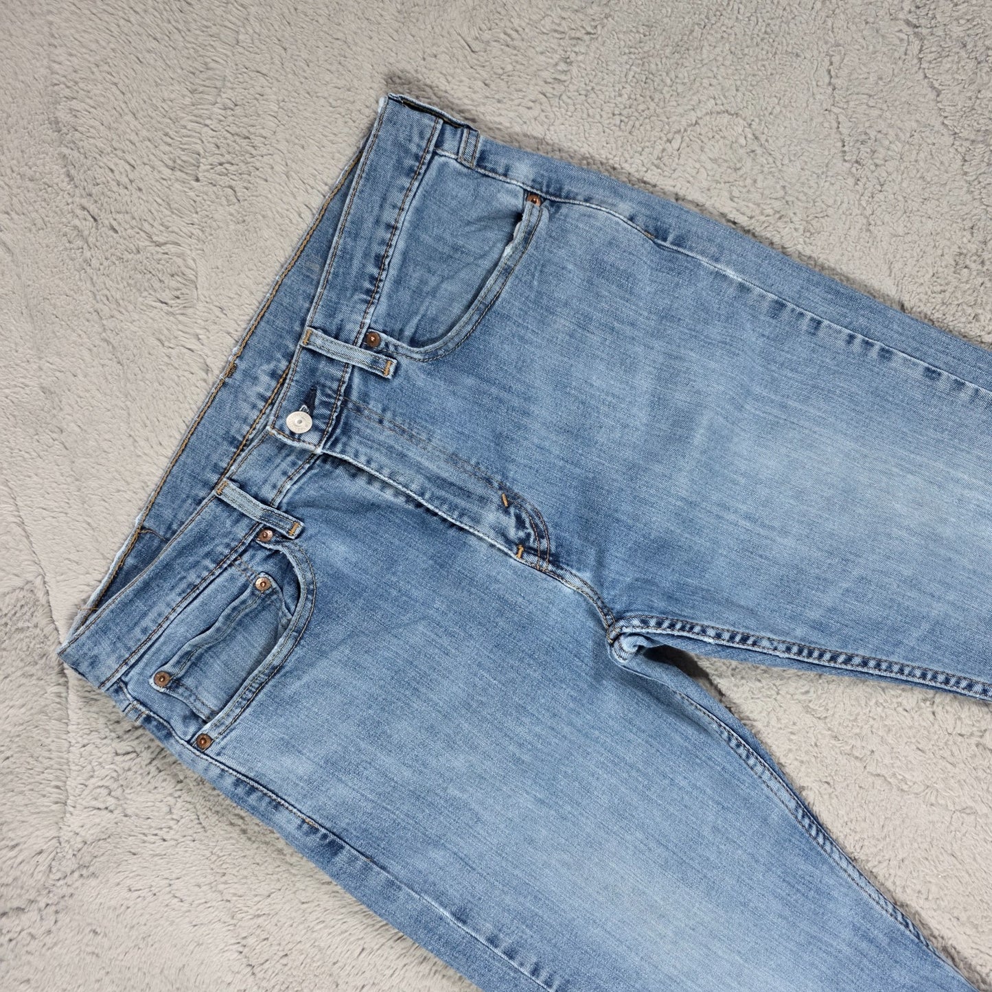 Levi’s Slim Fit Jeans Men’s W34 L32 Blue Stretch Denim