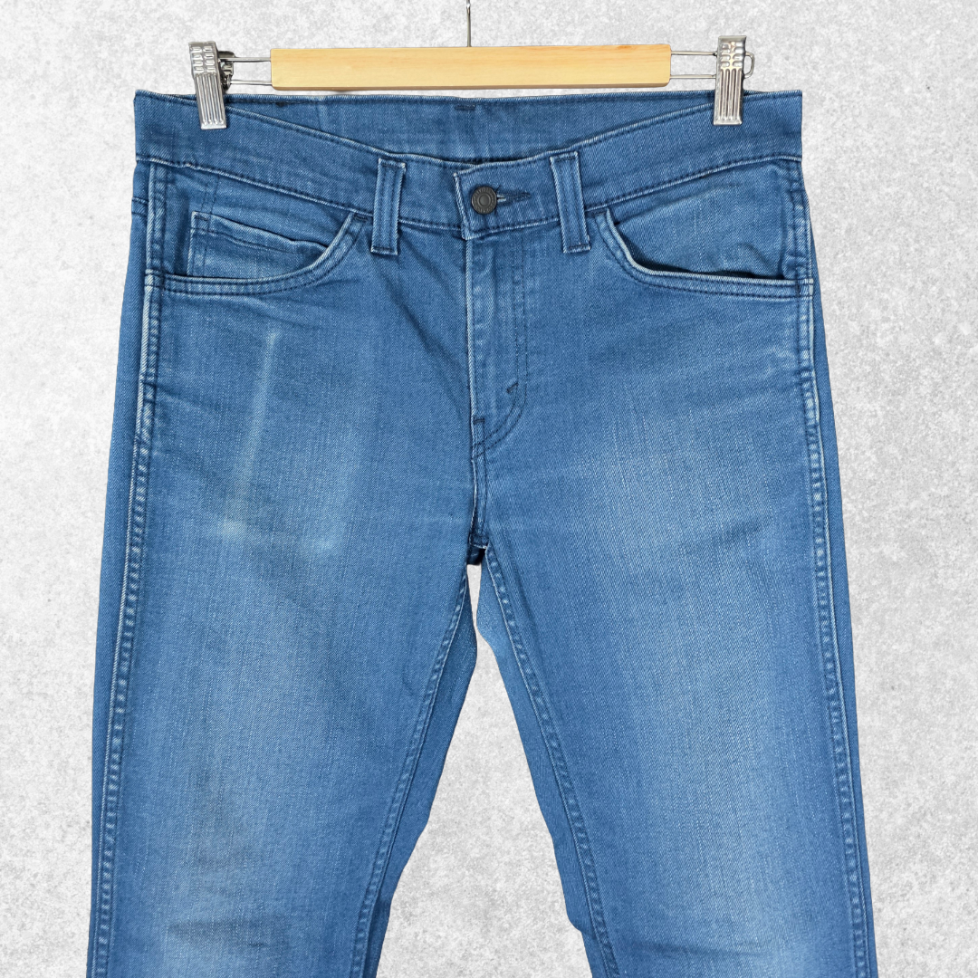 Levi’s 511 Slim Jeans W30 L31.5 Blue Stretch Men’s Slim Fit Denim