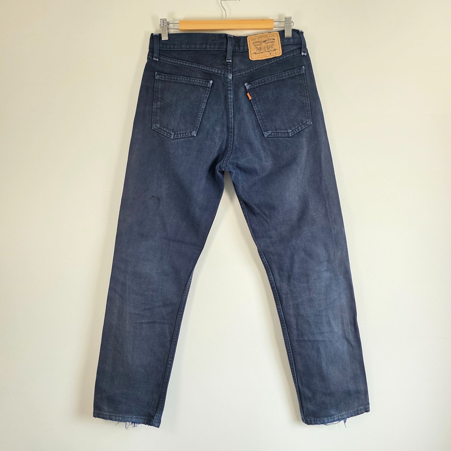 Vintage Levi’s 615 Jeans W31 L30 Blue Orange Tab 00s Men’s Denim