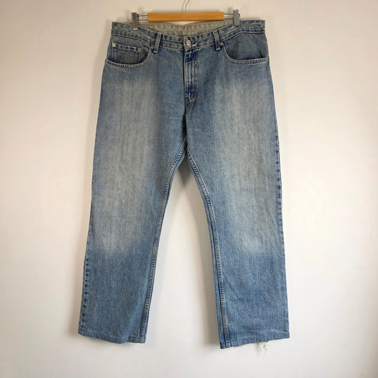Levi’s 506 Jeans W38 L31 Blue Straight Leg Men’s Denim Distressed