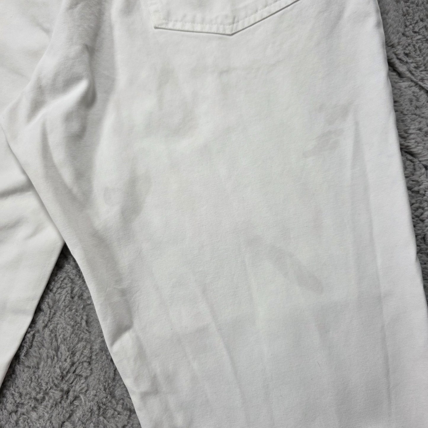 Polo Ralph Lauren White Chino Jeans Men’s W35 L31 Straight Fit