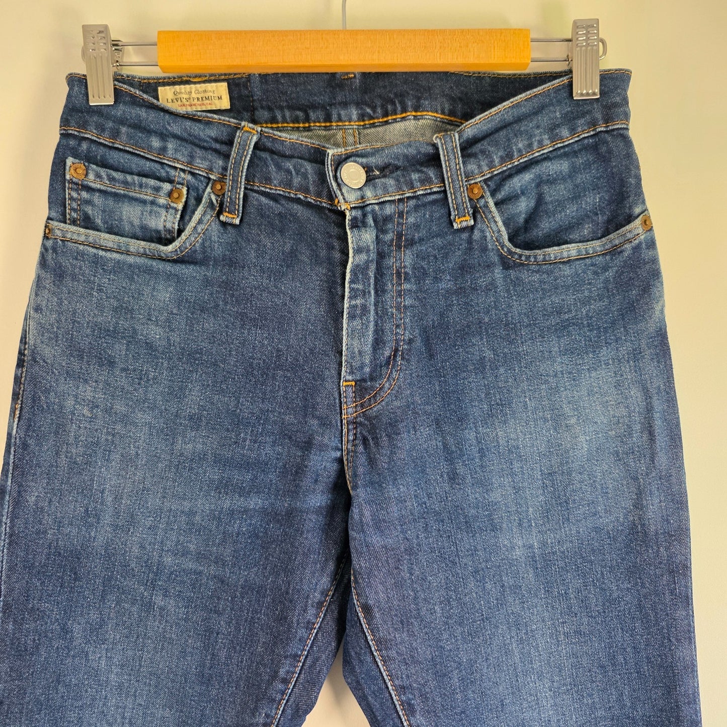 Levi’s 511 Slim Jeans Mens W29 L32 Blue Stretch Denim Slim Fit