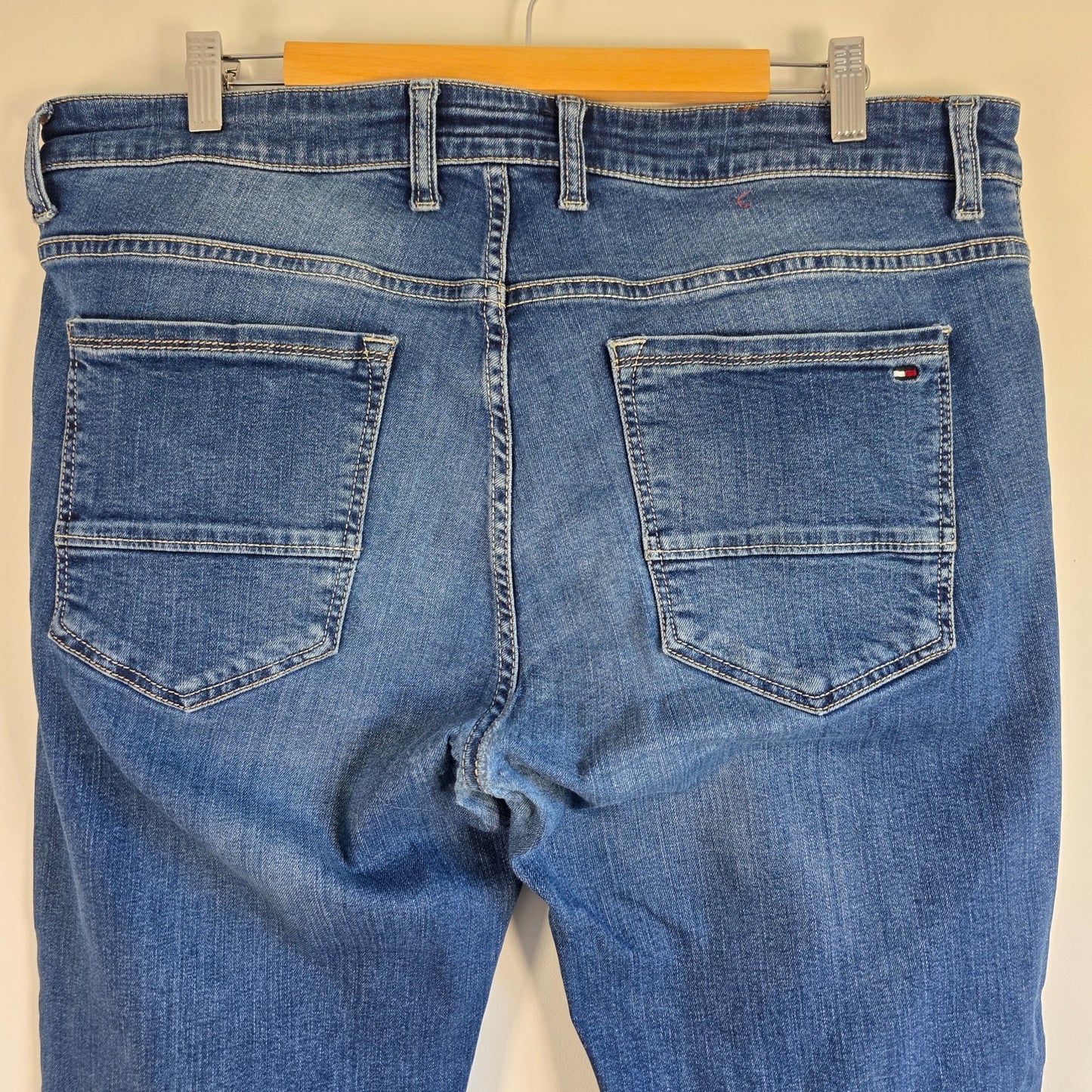 Tommy Hilfiger Arlington Jeans W39 L33 (Tag W40 L32) Blue Straight Fit Men's Den