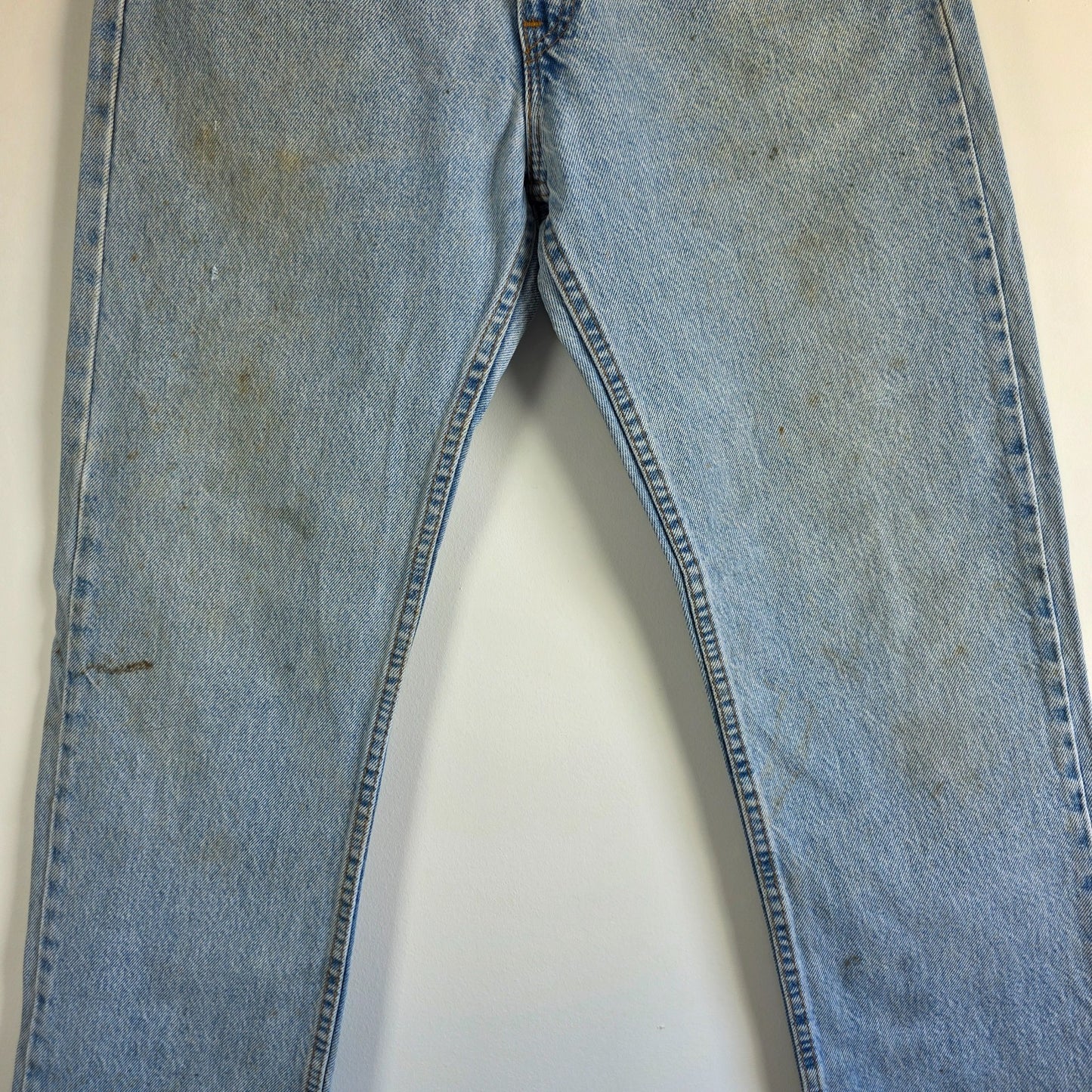 Vintage Levi’s 505 Orange Tab Jeans W29 L29 Blue USA Made Straight Leg Y2K 90s