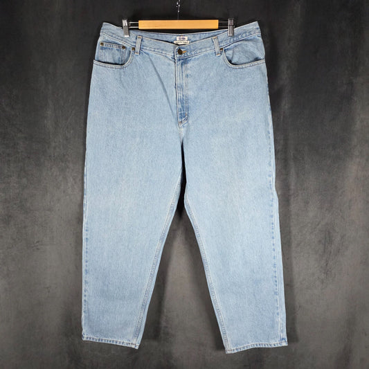 L.L.Bean Women’s Relaxed Fit Jeans Blue W36 L29 100% Cotton